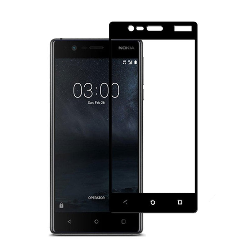Skærmbeskyttelse Hærdet glas Nokia 3 (Bulk) –