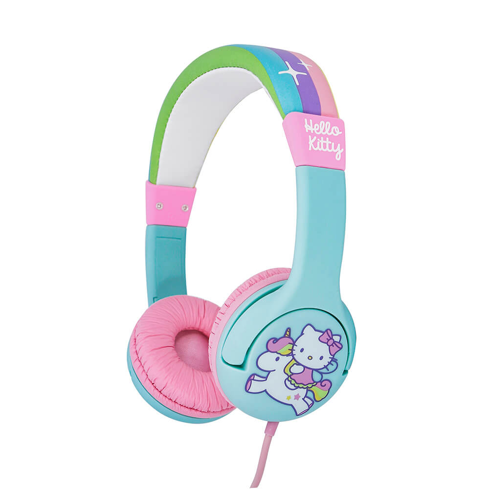 Høretelefoner On-Ear Junior 85db Hello Kitty Enhjørning