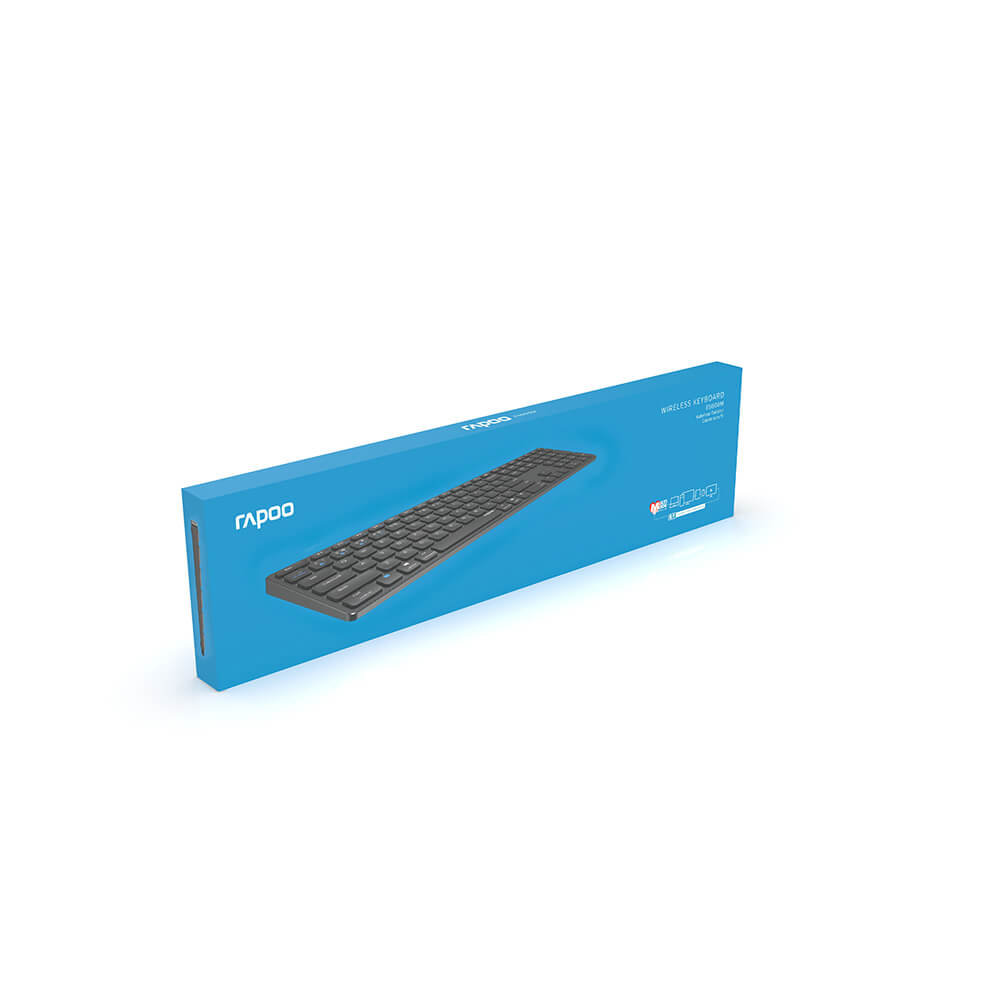 Tastatur E9800M Multi-Mode Trådløst Mørkegrå