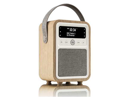 eksotisk adelig Fellow DAB+ og FM radio med Bluetooth® i ægte træ-ramme – ITFON