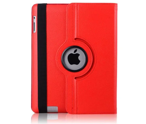 iPad Mini 4 Roterende cover & stander. Rød.