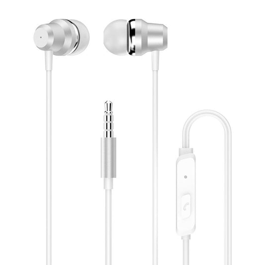 Dudao in-ear høretelefoner headset med fjernbetjening og mikrofon 3,5 mm mini jack hvid (X10 Pro hvid)
