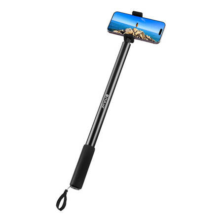 Metal selfie stick 2 m PULUZ til Insta360 One RS/X2/X3 (sort)