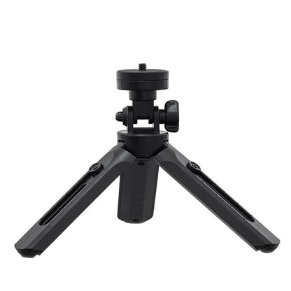 Mini tripod med telefonholder mount selfie stick kamera GoPro holder sort