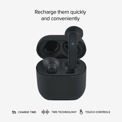 Nubox - True Wireless Stereo semi in-ear hovedtelefoner