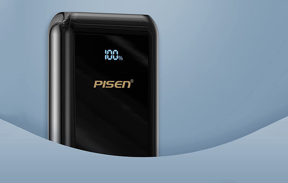 Powerbank Pisen BL-D68LS 10000mAh 22,5W (sort)