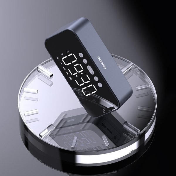 Dudao Y17 Bluetooth ur / højttaler - sølv