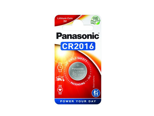 Panasonic CR2016 Knapcelle Batteri