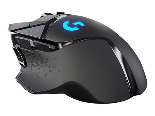 Logitech Gaming Mouse G502 (Hero) Optisk Trådløs Kabling Sort