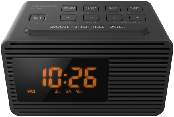PANASONIC RC-800EG-K - CLOCK-RADIO