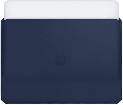 Apple MacBook Pro/Air 13" Leather Sleeve Midnight Blue