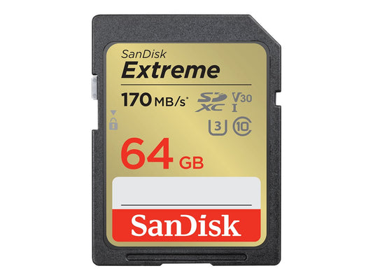SanDisk Extreme SDXC 64GB 170MB/s