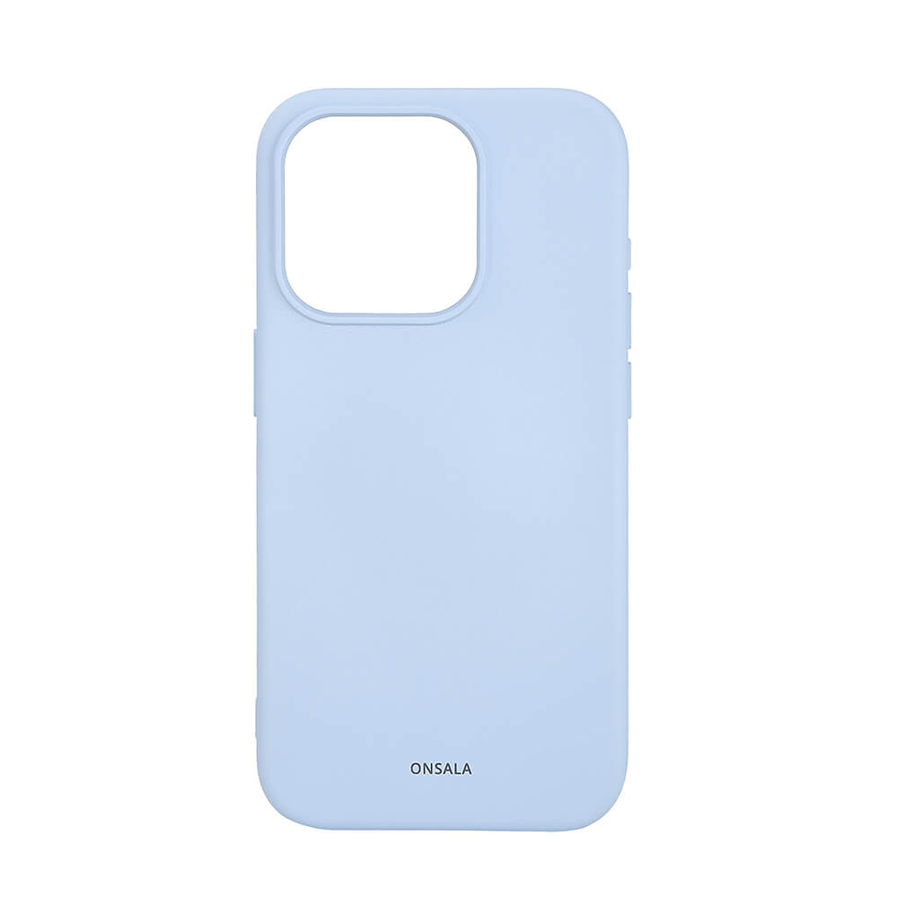 ONSALA Silikonefølelse MagSeries Lyseblå - iPhone 15 Pro