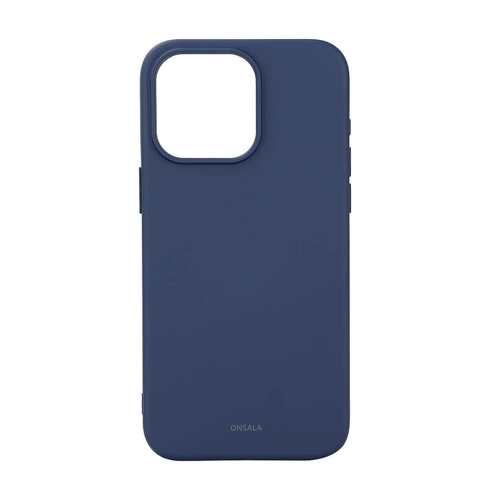 ONSALA Silikonefølelse MagSeries Marineblå - iPhone 15 Pro Max