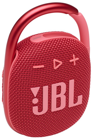 JBL CLIP 4, RØD - BLUETOOTH HØJTTALER