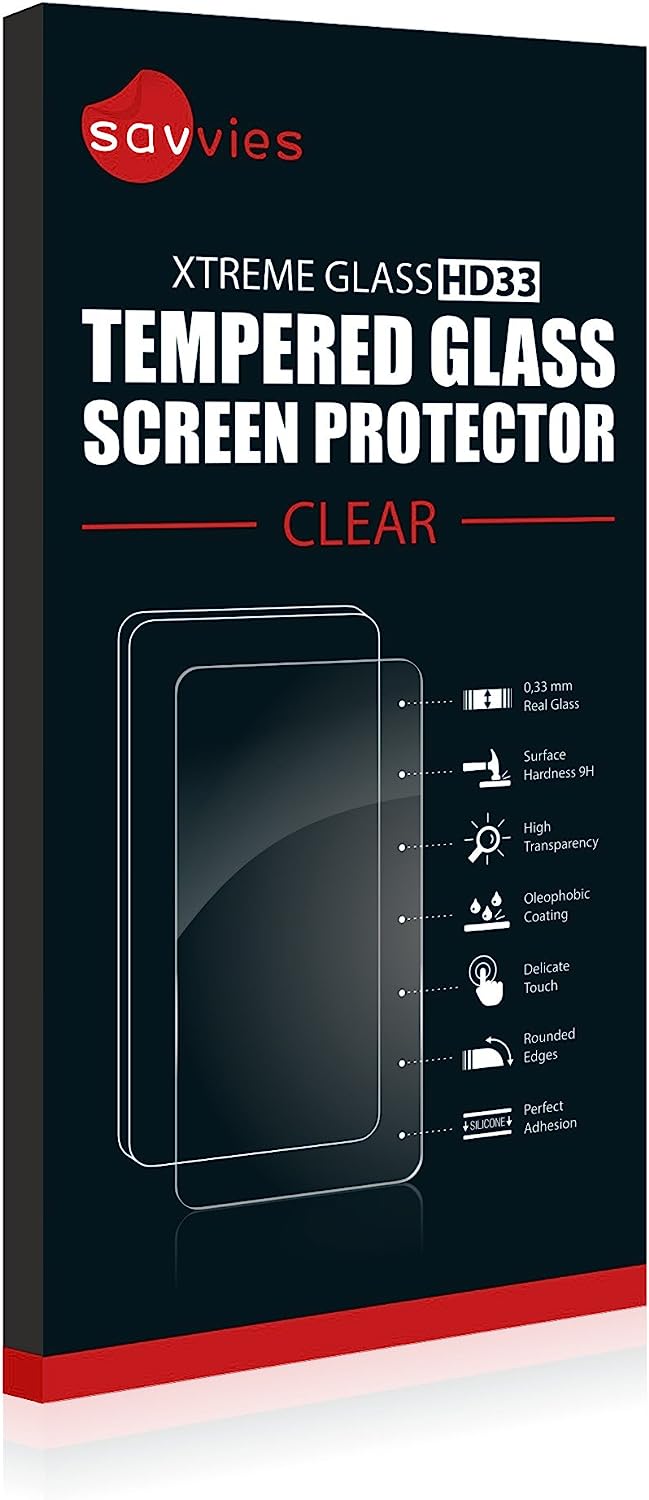 Savvies Tempered Glass 1-Pack for Sony Xperia 5 Screen Protector