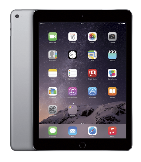 Brugt Apple iPad Air 2 64GB Wi-Fi Space gray