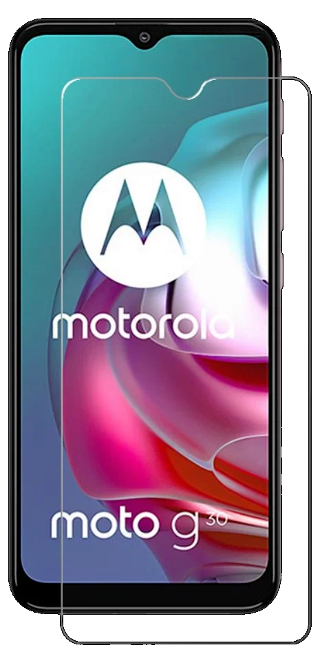 Hærdet Beskyttelsesglas til Motorola Moto G30 (Bulk)