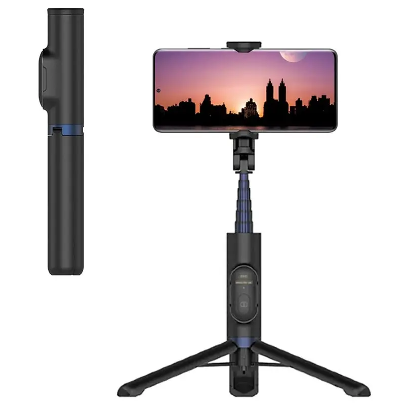 Samsung Bluetooth Tripod Selfie Stick selfiestang Smartphone Sort