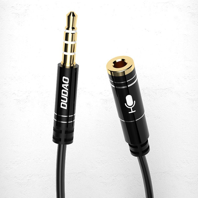 4 polet kabel AUX forlængerledning hovedtelefoner med 3,5 – ITFON
