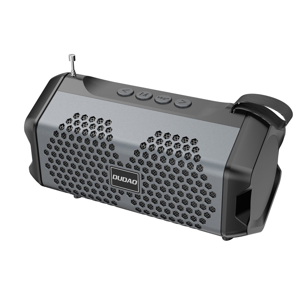 Dudao trådløs Bluetooth 5.0 højtaler 3W 500mAh radio black (Y9s-black)