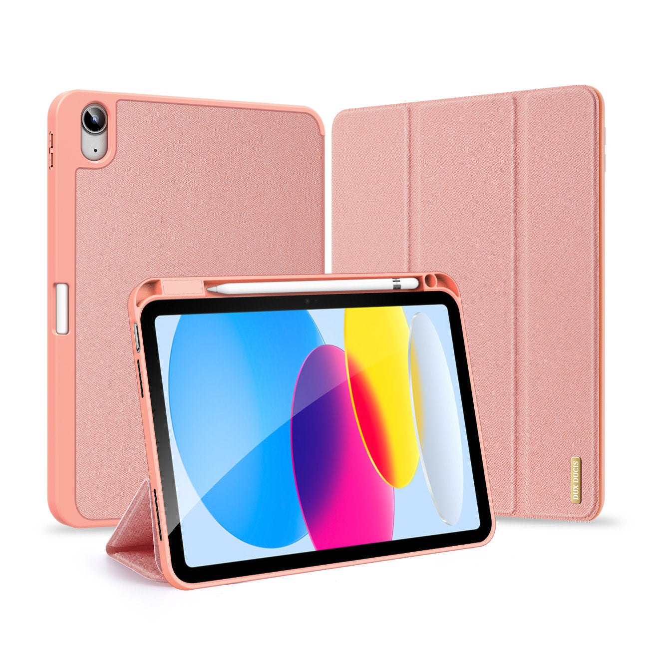 Dux Ducis Domo case iPad 10.9'' 2022 (10 gen.) smart cover pink