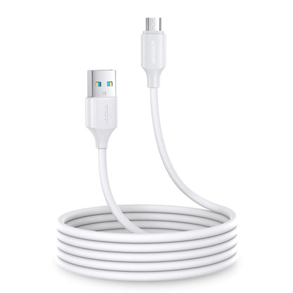 Joyroom kabel USB-A - Micro USB 2m hvid 2.4A (S-UM018A9)
