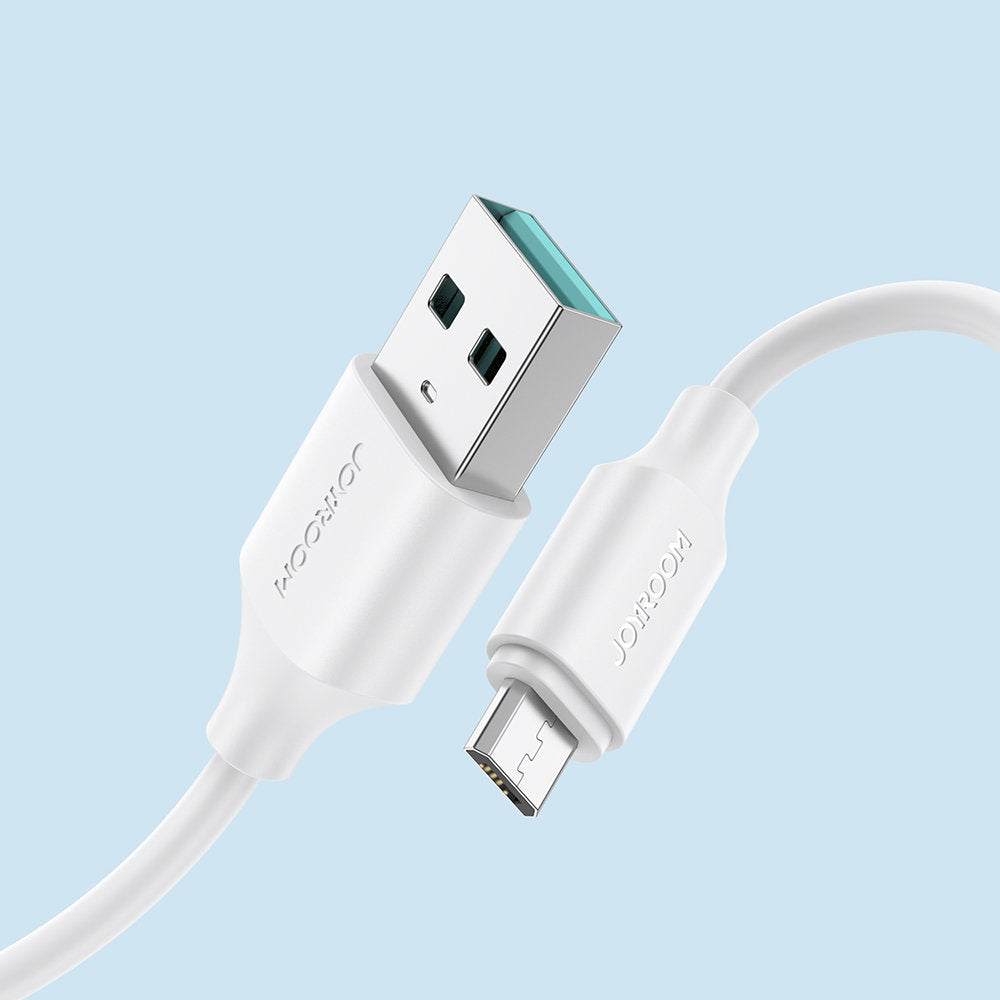 Joyroom kabel USB-A - Micro USB 2m hvid 2.4A (S-UM018A9)