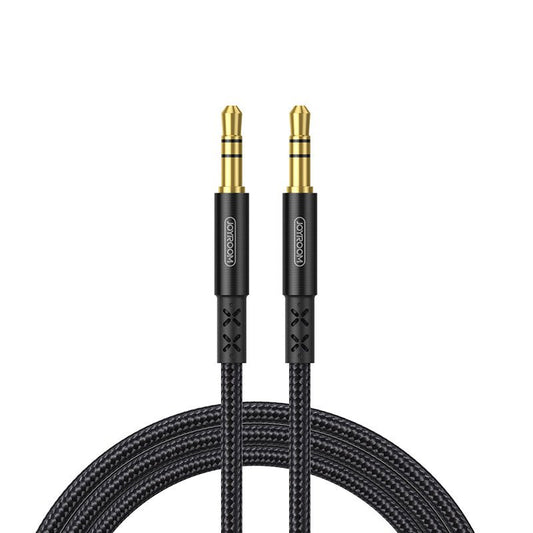 Joyroom AUX-kabel 3,5 mm ministik 1m sort