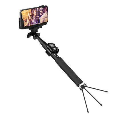 Selfie stick Cygnett GoStick til smartphones med bluetooth (sort)