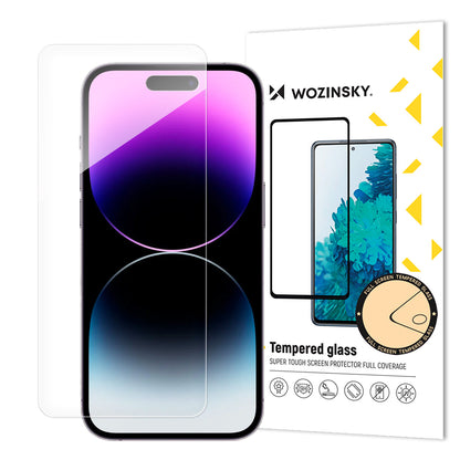 Skærmbeskyttelse til iPhone 15 Plus Wozinsky Hærdet glas