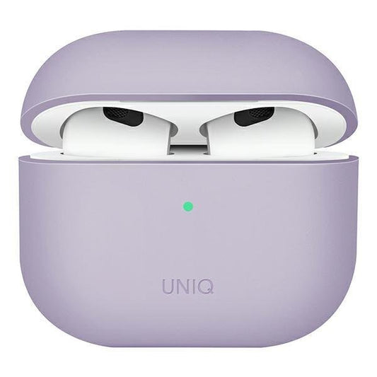UNIQ etui til Lino AirPods 3 gen. Silikone Lavendel