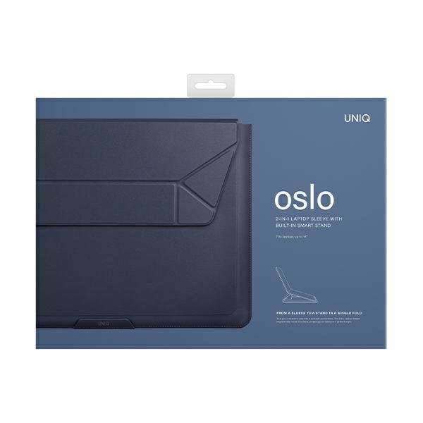 Uniq Oslo laptop Sleeve 14" blå/abyss blå