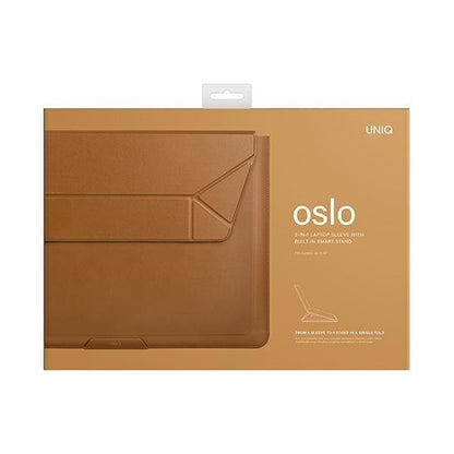 Uniq Oslo laptop Sleeve 14" brun/tofee brun