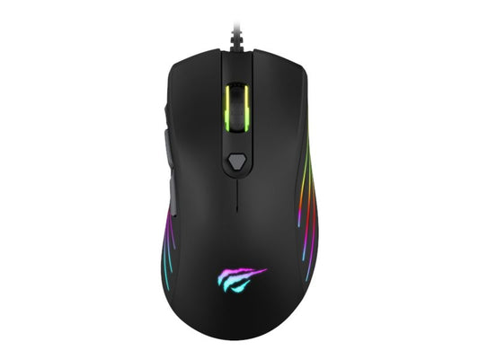 Havit GAMING RGB 6400 DPI MS1002 mouse Right-hand USB Type-A
