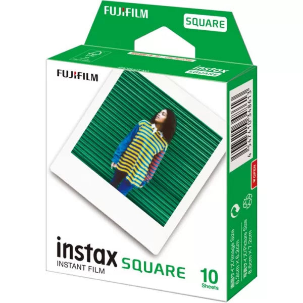 Fujifilm Instax Square Film. 10 Stykker - Fotopapir