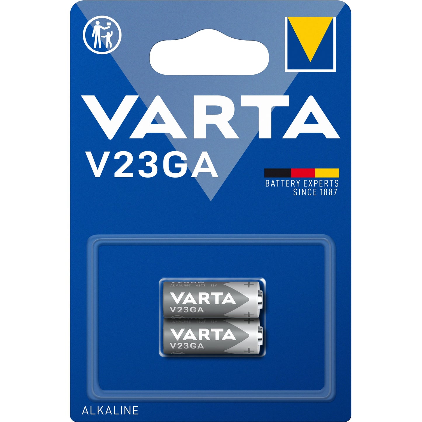 Varta 2x V23GA Engangsbatteri A23 Alkaline