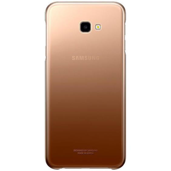 Samsung  -  Galaxy J4+  -  Gradation Cover  -  Brun / Hvid