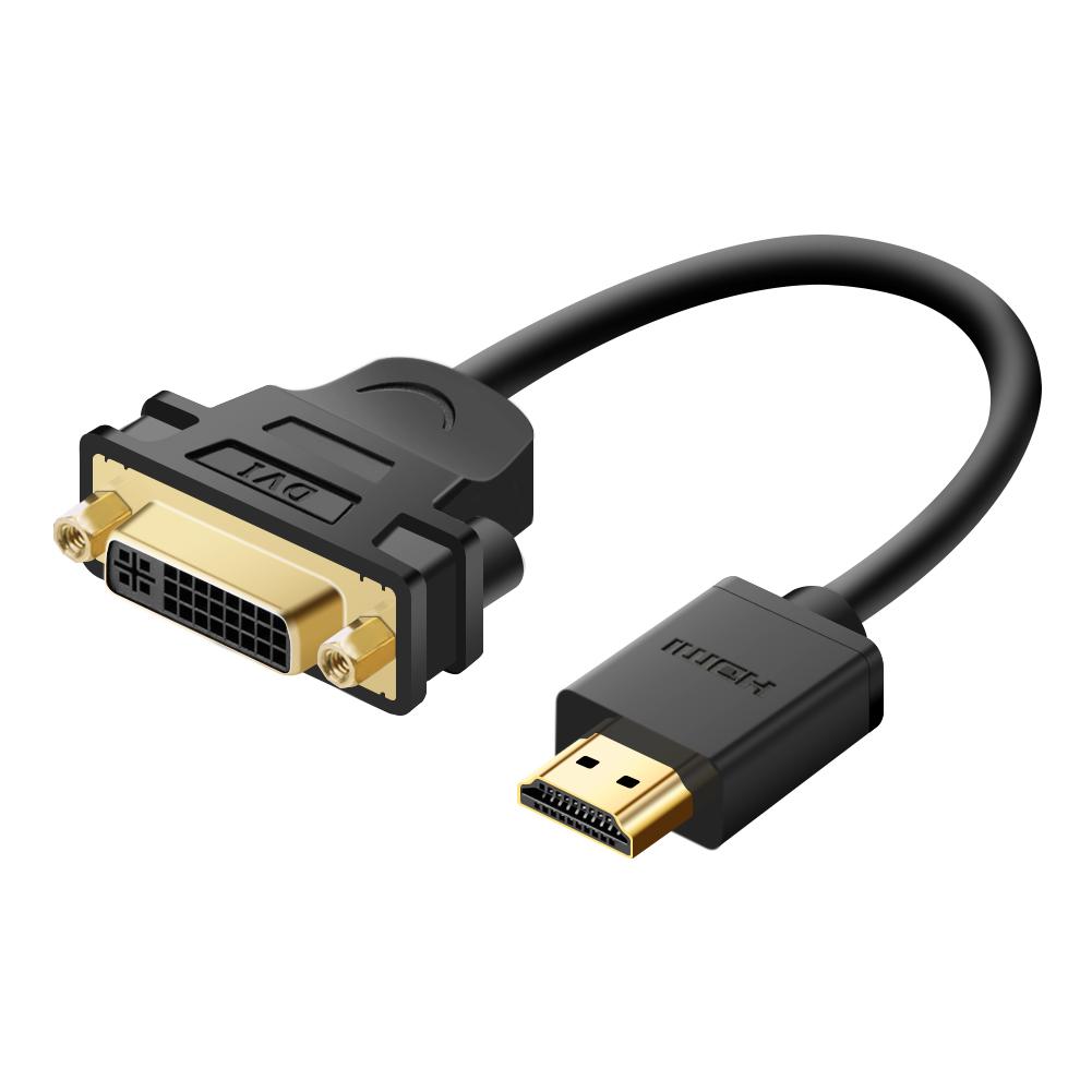 HDMI HAN til DVI-I 24+5 Adapter