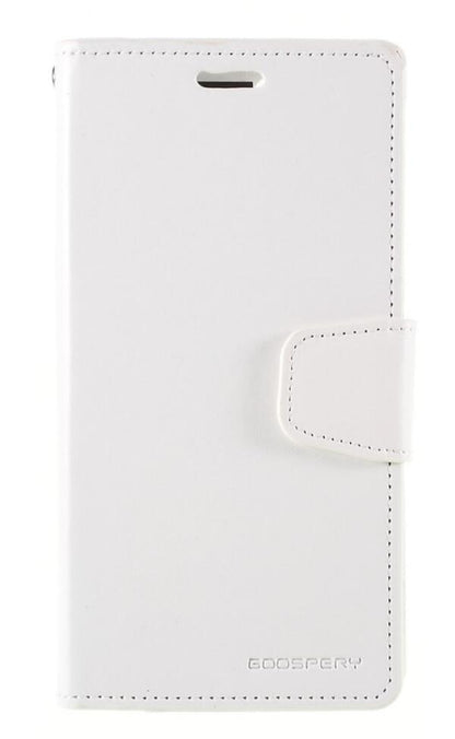 Et hvidt cover til en mobiltelefon