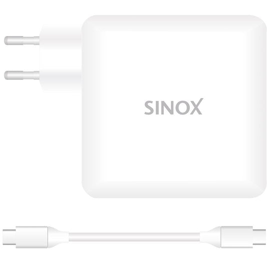 Sinox MagSafe USB C 87W erstatningslader til MacBook