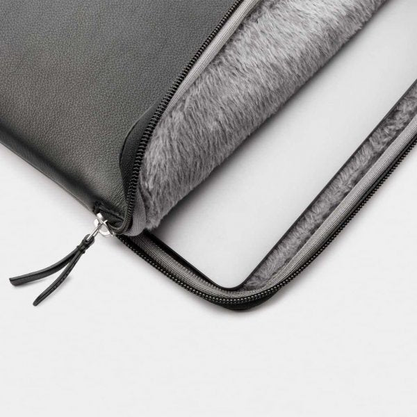 Trunk - Leather Sleeve - Sort - Macbook Pro 13"
