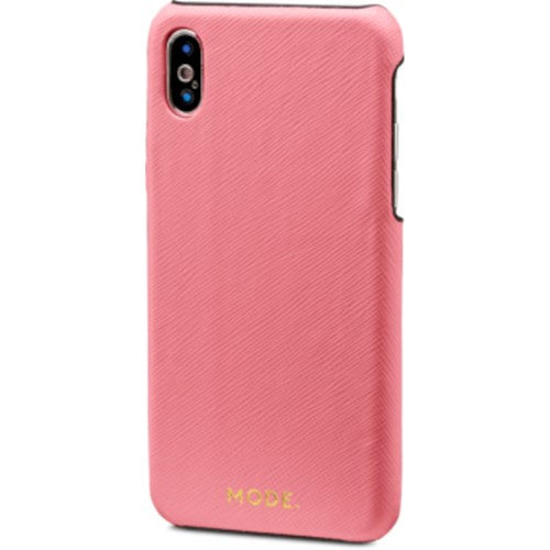 Et lysrødt cover til en mobiltelefon