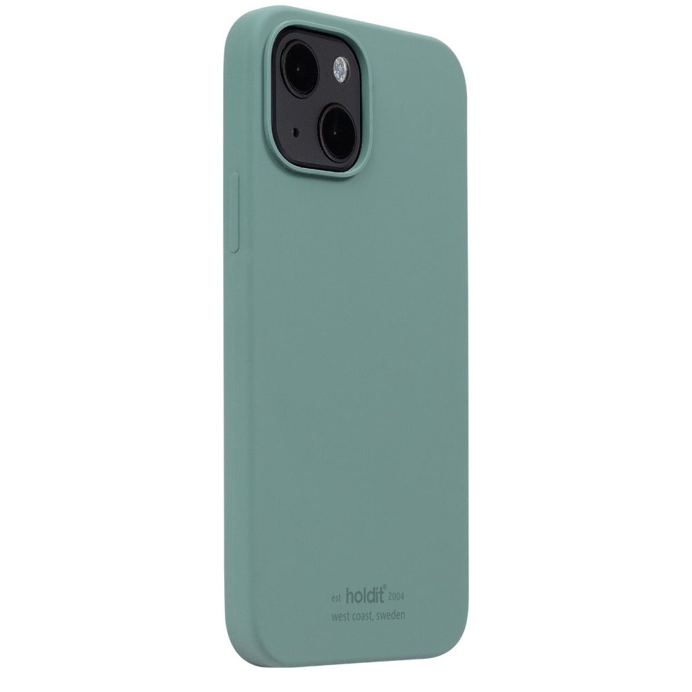 holdit Silicone Cover For iPhone 13 - Moss Grøn