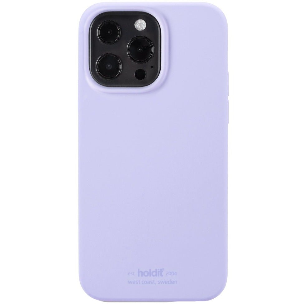 holdit Silicone Cover For iPhone 13 Pro - Lilla