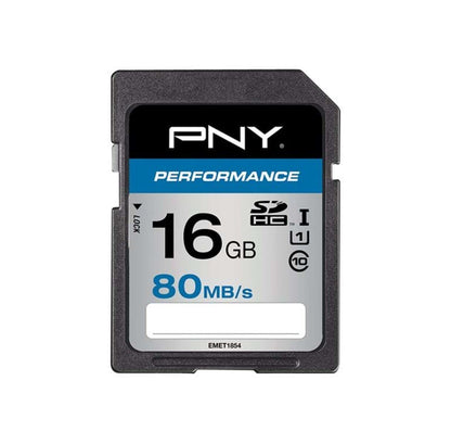 PNY SDHC 16GB Performance hukommelseskort UHS-I Klasse 10