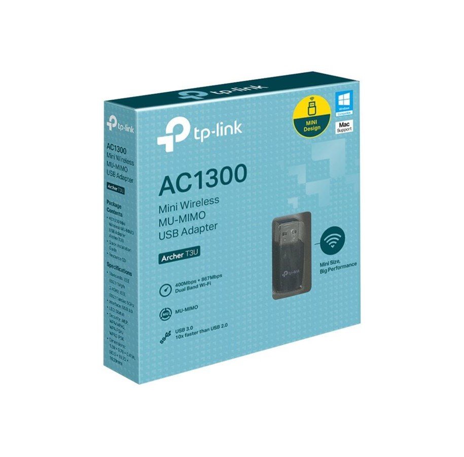P-Link AC1300 Archer T3U - USB netværks-adapter