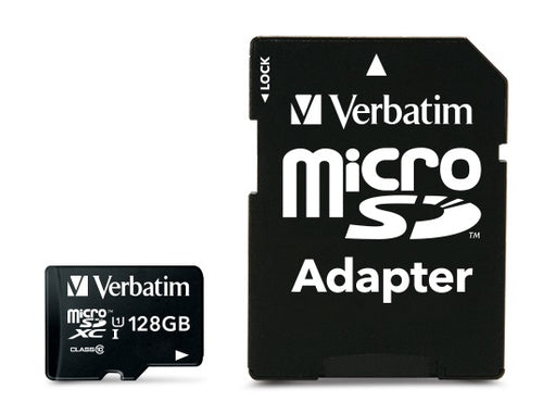 Verbatim Premium hukommelseskort 128 GB MicroSDXC UHS-I Klasse 10