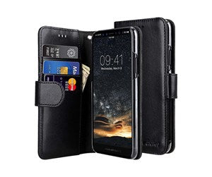 Melkco Wallet Book Clear Type - flip cover for mobile iPhone Xs Max