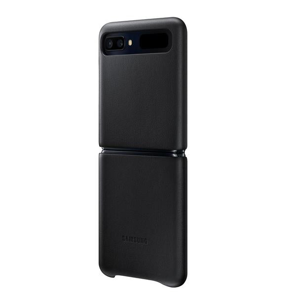 Samsung - Leather Cover - Sort - Galaxy Flip